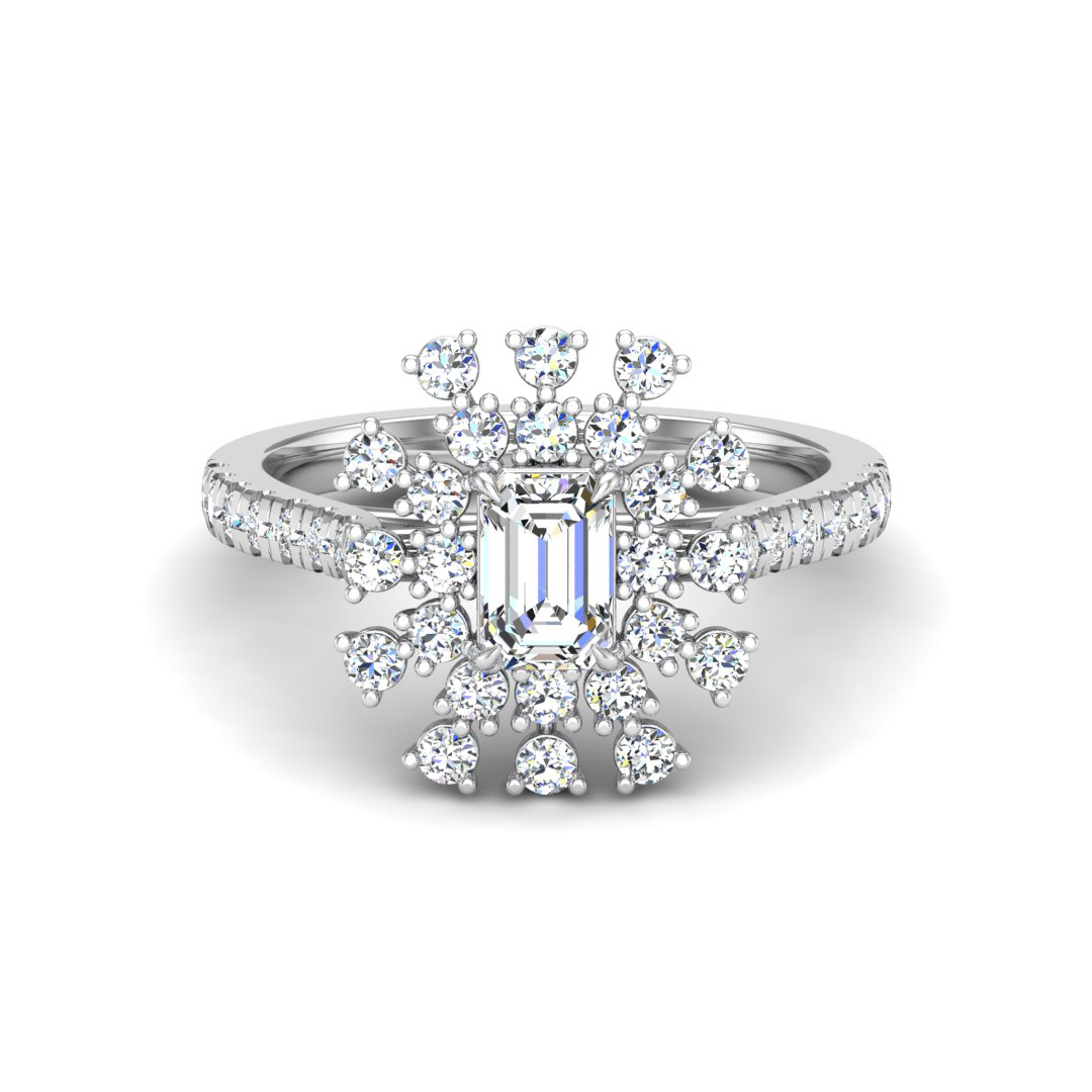Janet Halo Engagement Ring